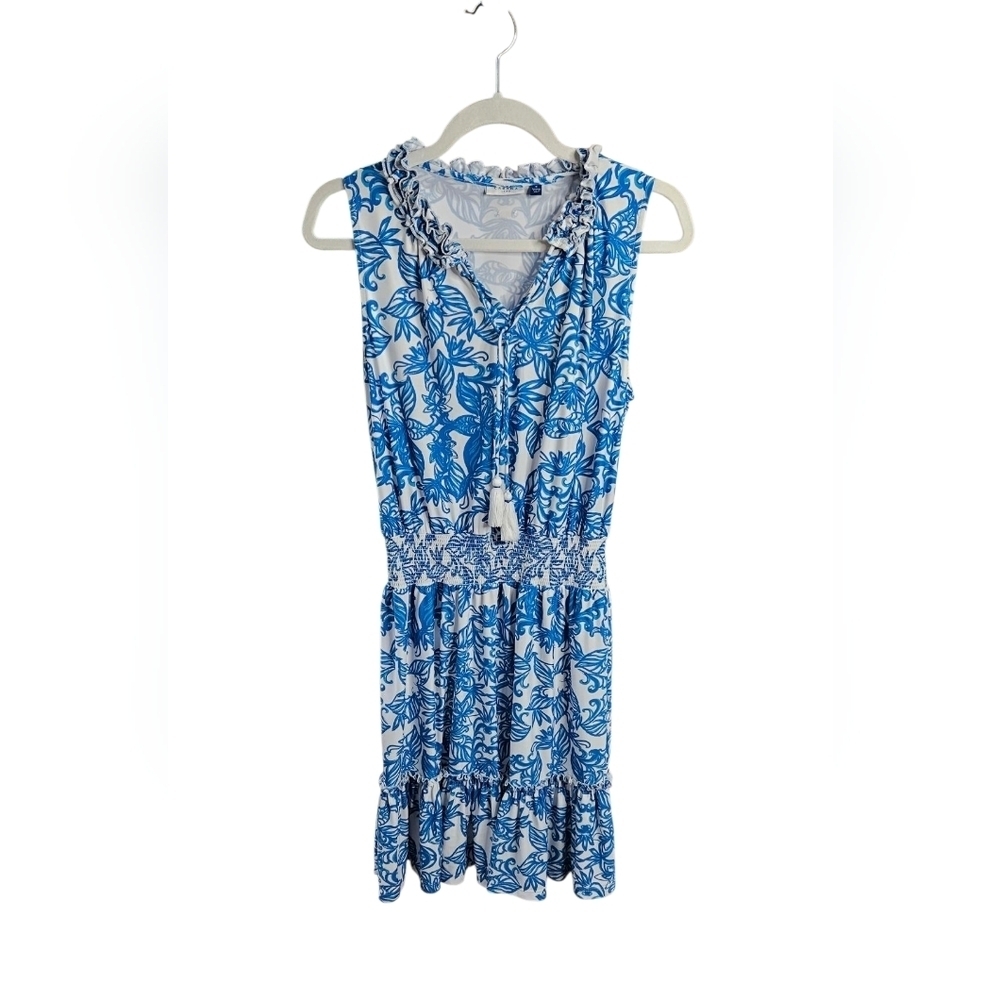 Cabana Life Palm Valley Smocked Waist Dress - Size S - Picture 8 of 9